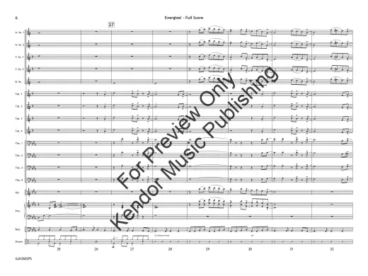 Energize! - Gassi - Jazz Ensemble - Gr. 1.5