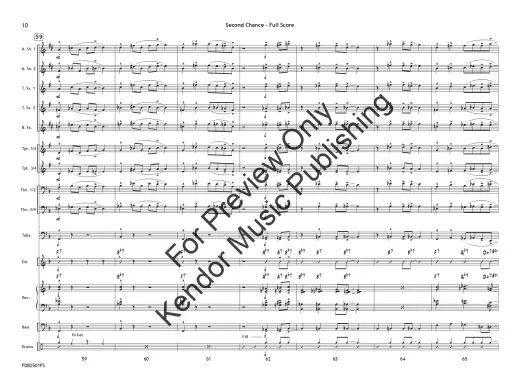 Second Chance - Shutack - Jazz Ensemble - Gr. 1