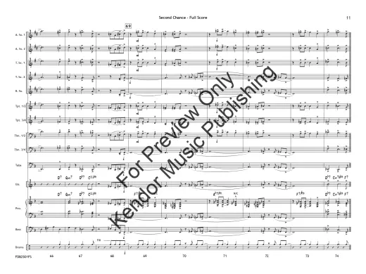 Second Chance - Shutack - Jazz Ensemble - Gr. 1