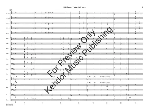 Chili Pepper Puree - Beach - Jazz Ensemble - Gr. 2
