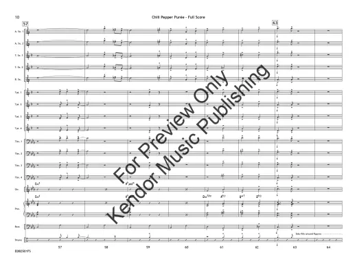 Chili Pepper Puree - Beach - Jazz Ensemble - Gr. 2