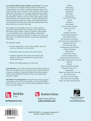 Berklee Singer\'s Guide to Jazz and Blues Songs - Christenson/Varner/Peckham - Piano/Vocal/Guitar - Book