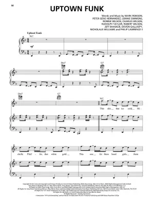 Bruno Mars Sheet Music Collection - Mars - Piano/Vocal/Guitar - Book
