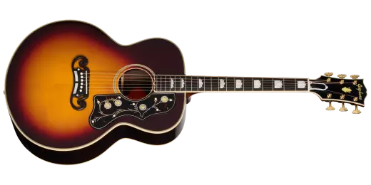 Epiphone - Pre-War SJ-200 Rosewood Reissue Acoustic/Electric Guitar with Hardshell Case - Vintage Sunburst