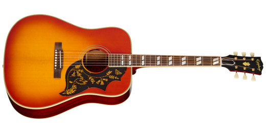Epiphone - 1960 Hummingbird Reissue Acoustic/Electric Guitar with Hardshell Case - Heritage Cherry Sunburst