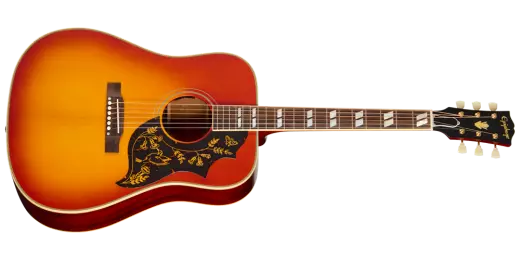 Epiphone - 1960 Hummingbird Reissue Acoustic/Electric Guitar with Hardshell Case - Heritage Cherry Sunburst