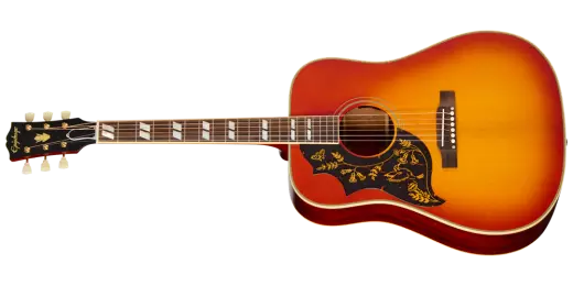 Epiphone - 1960 Hummingbird Reissue Acoustic/Electric Guitar with Hardshell Case - Heritage Cherry Sunburst (Left Handed)