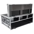 Flight Case for Allen & Heath AVANTIS Console with Doghouse compartment and Caster wheels