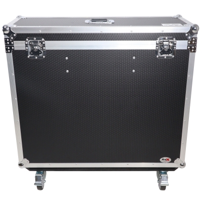 ProX - Flight Case for Allen & Heath AVANTIS Console with Doghouse compartment and Caster wheels
