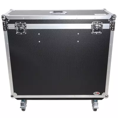Flight Case for Allen & Heath AVANTIS Console with Doghouse compartment and Caster wheels