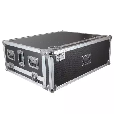 Flight Case for Allen & Heath AVANTIS Console with Doghouse compartment and Caster wheels