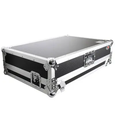 Universal Flight Style Road Case for Large Sized DJ Controllers with Sliding Laptop Shelf