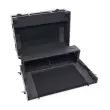 Flight Case for Yamaha DM7 Expansion Console with Doghouse compartment and Caster wheels