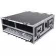 Flight Case for PreSonus StudioLive 32SX 24 24.4.2 AI Console with Doghouse compartment and Caster wheels