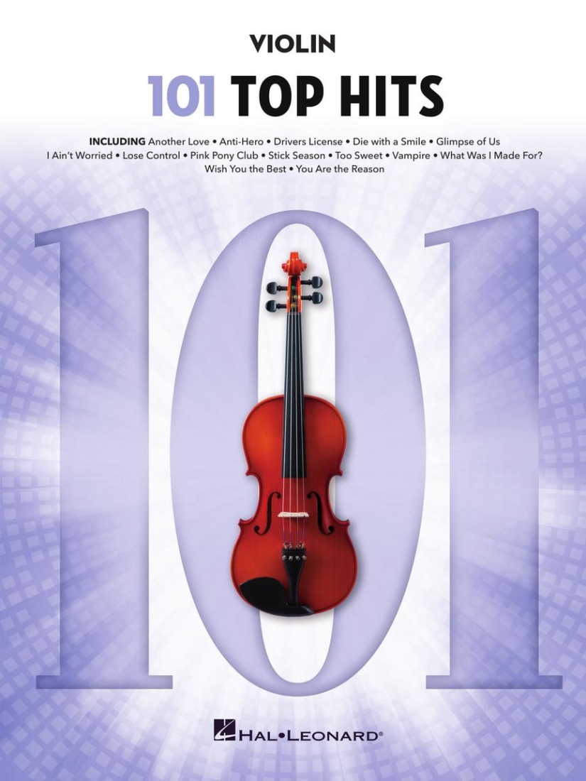 101 Top Hits for Violin - Violin - Book