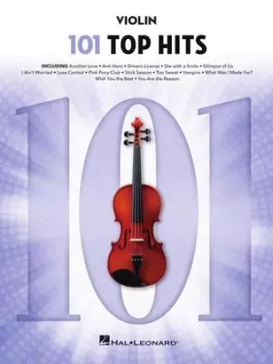Hal Leonard - 101 Top Hits for Violin - Violin - Book