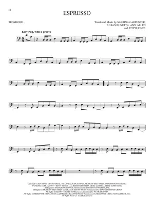 101 Top Hits for Trombone - Trombone - Book