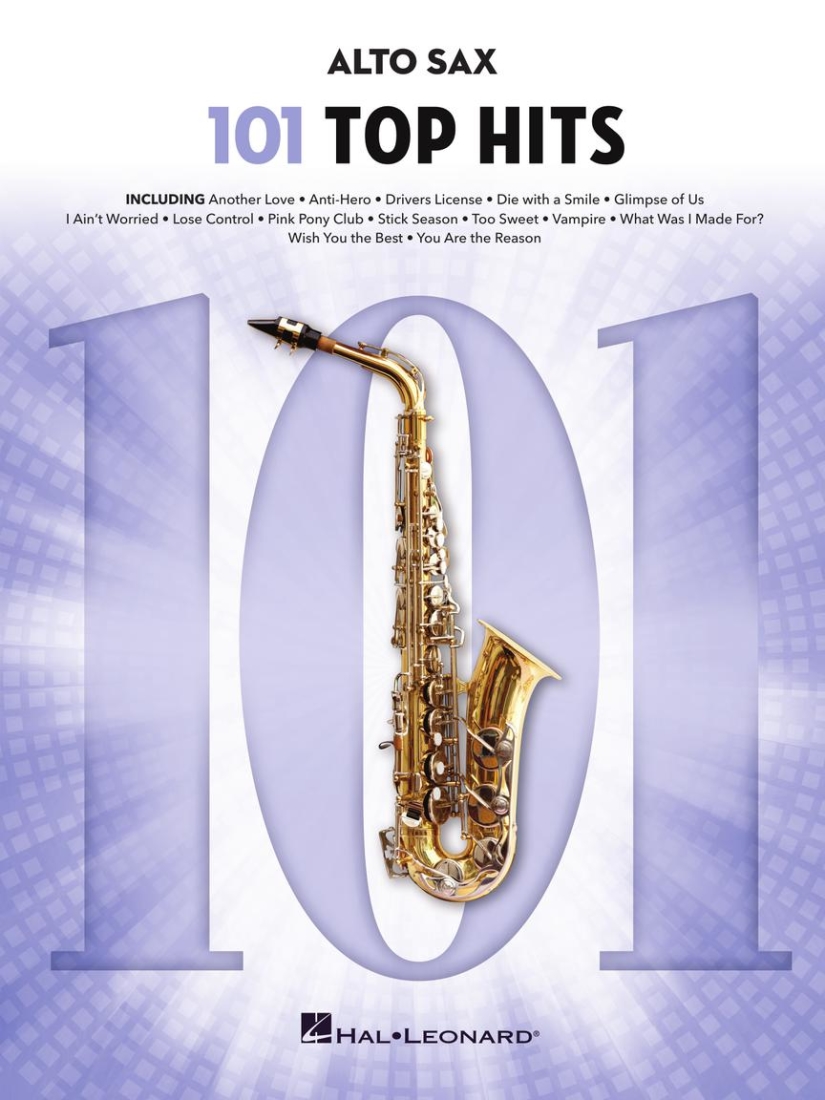101 Top Hits for Alto Sax - Alto Sax - Book