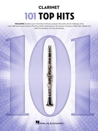 101 Top Hits for Clarinet - Clarinet - Book