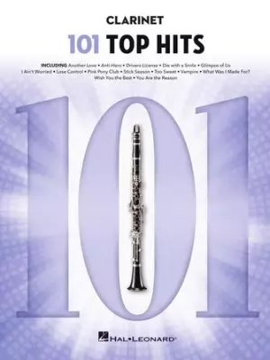 Hal Leonard - 101 Top Hits for Clarinet - Clarinet - Book