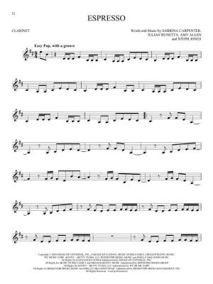 101 Top Hits for Clarinet - Clarinet - Book