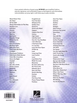 101 Top Hits for Clarinet - Clarinet - Book