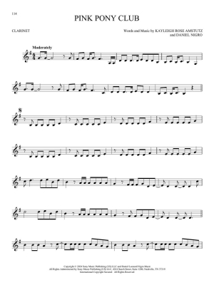 101 Top Hits for Clarinet - Clarinet - Book