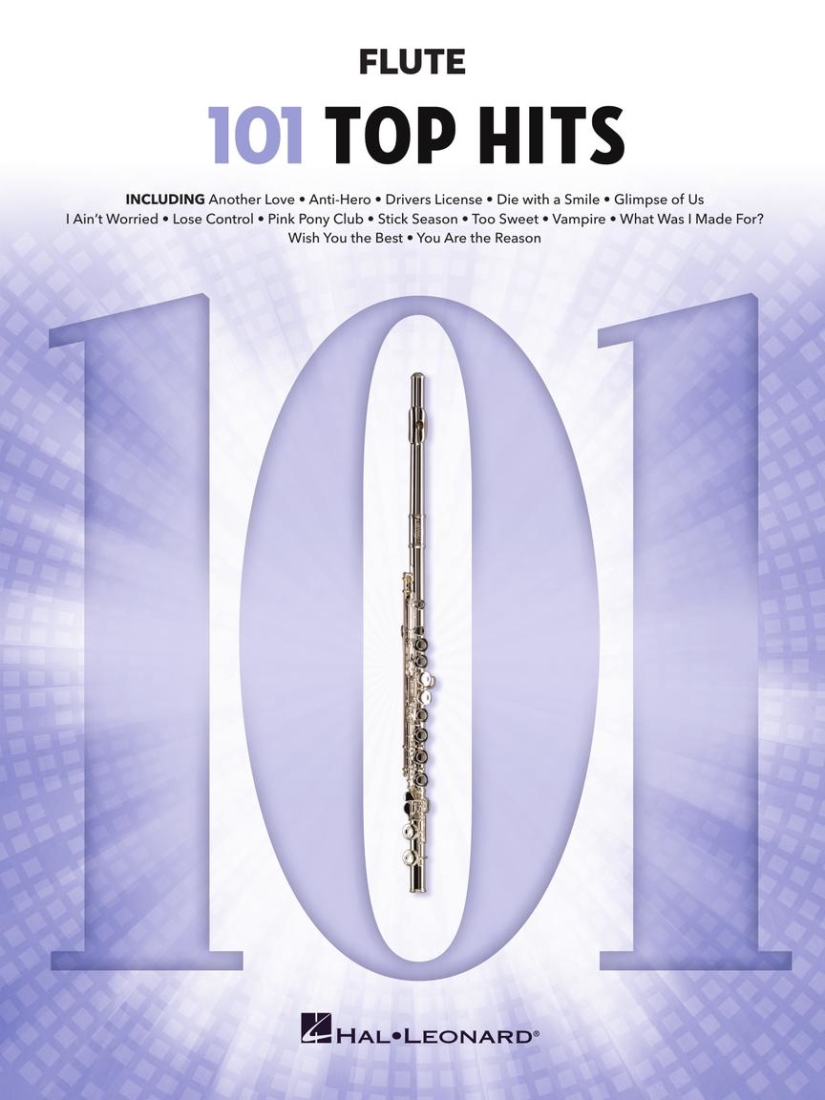 101 Top Hits for Flute - Flute - Book