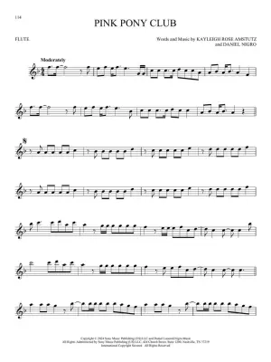 101 Top Hits for Flute - Flute - Book