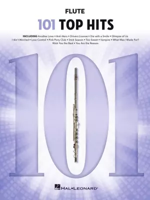 Hal Leonard - 101 Top Hits for Flute - Flute - Book