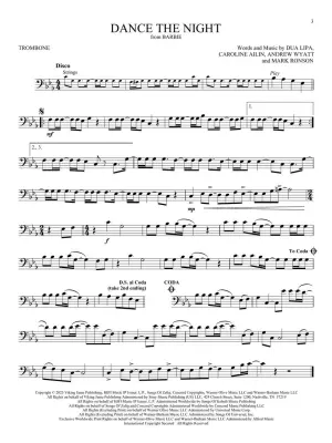 Songs from Barbie, The Little Mermaid, The Super Mario Bros. Movie, and More Top Movies - Trombone Play-Along - Book/Audio Online