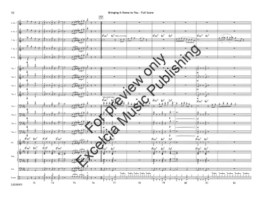 Bringing it Home to You - Samuel - Jazz Ensemble - Gr. 4