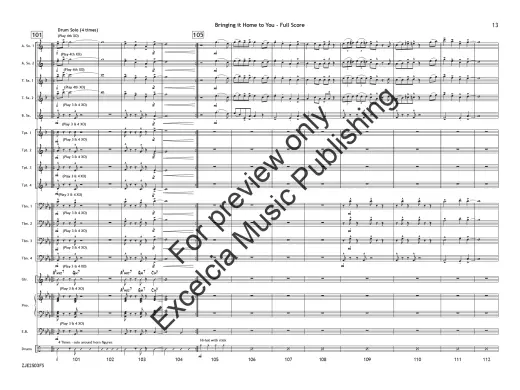 Bringing it Home to You - Samuel - Jazz Ensemble - Gr. 4
