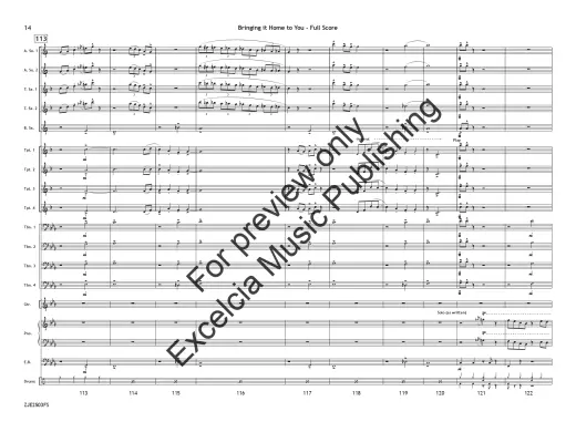 Bringing it Home to You - Samuel - Jazz Ensemble - Gr. 4