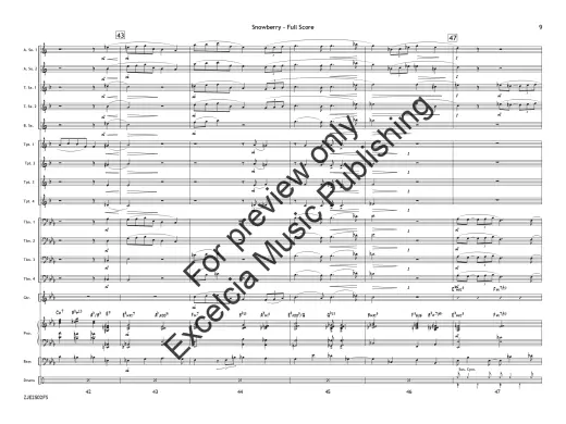 Snowberry - Nishimura - Jazz Ensemble - Gr. 4