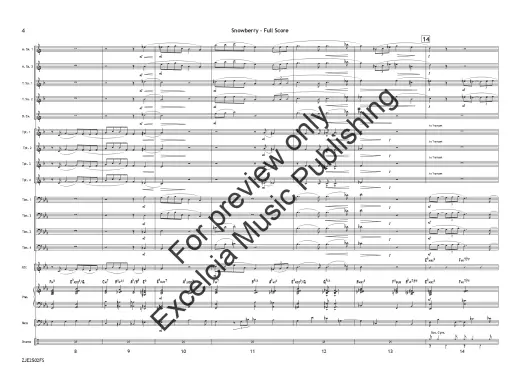 Snowberry - Nishimura - Jazz Ensemble - Gr. 4