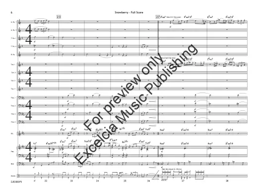 Snowberry - Nishimura - Jazz Ensemble - Gr. 4