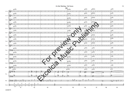 It’s Not Working - Wiest - Jazz Ensemble - Gr. 5