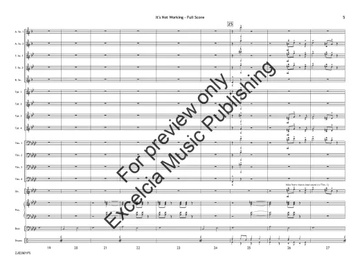 It’s Not Working - Wiest - Jazz Ensemble - Gr. 5