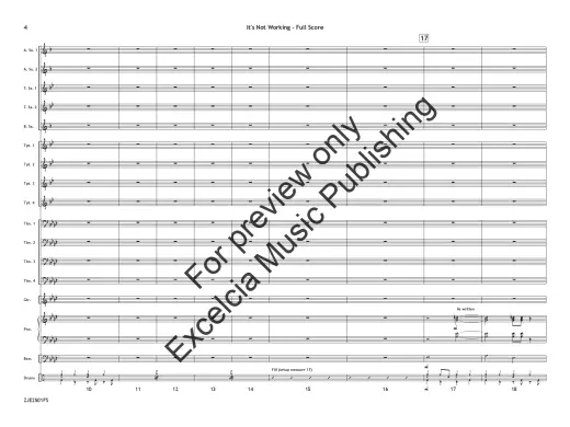 It’s Not Working - Wiest - Jazz Ensemble - Gr. 5