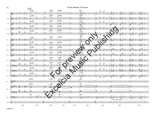 It’s Not Working - Wiest - Jazz Ensemble - Gr. 5
