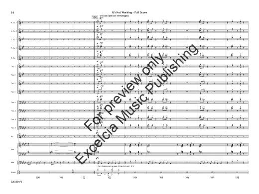It’s Not Working - Wiest - Jazz Ensemble - Gr. 5