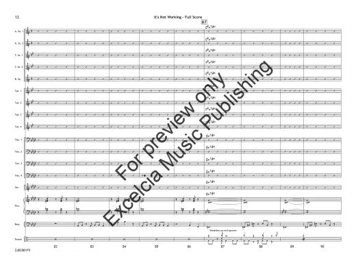 It’s Not Working - Wiest - Jazz Ensemble - Gr. 5