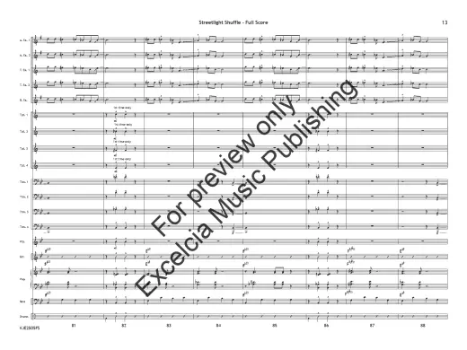 Streetlight Shuffle - Zaremba - Jazz Ensemble - Gr. 3