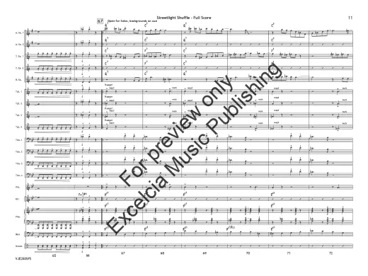 Streetlight Shuffle - Zaremba - Jazz Ensemble - Gr. 3