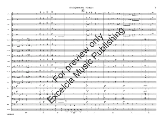 Streetlight Shuffle - Zaremba - Jazz Ensemble - Gr. 3