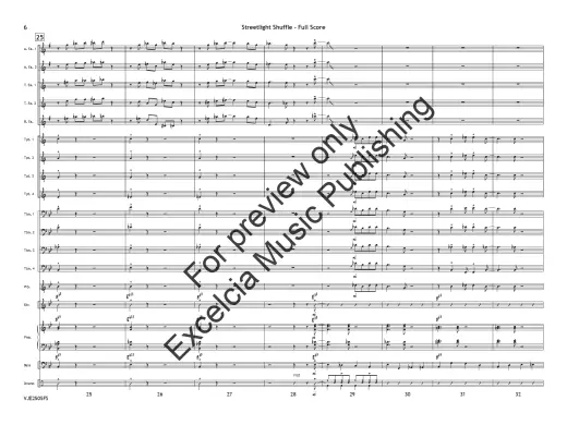 Streetlight Shuffle - Zaremba - Jazz Ensemble - Gr. 3