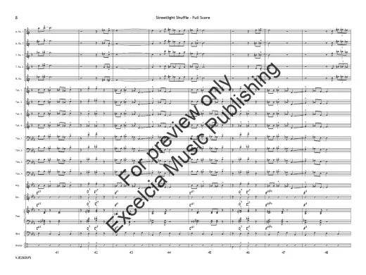 Streetlight Shuffle - Zaremba - Jazz Ensemble - Gr. 3
