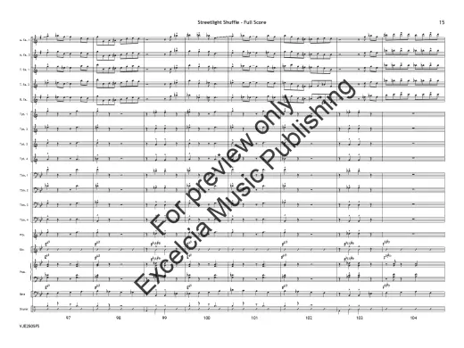 Streetlight Shuffle - Zaremba - Jazz Ensemble - Gr. 3