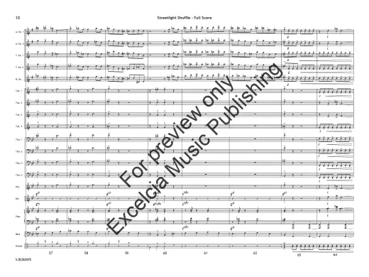 Streetlight Shuffle - Zaremba - Jazz Ensemble - Gr. 3